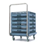 Carrello portacestelli per lavastoviglie 54x60 cm - immagine 4