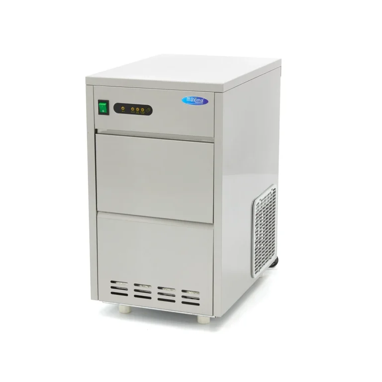 Fabbricatore di ghiaccio a cubetti 24 kg/giorno raffreddato ad aria