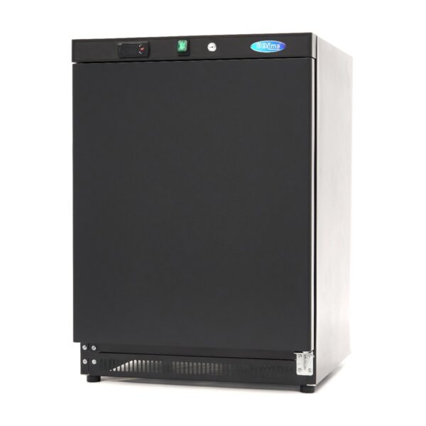 Armadio frigo Maxima 200 L a porta cieca in lamiera nera, vista aggiuntiva del mobile