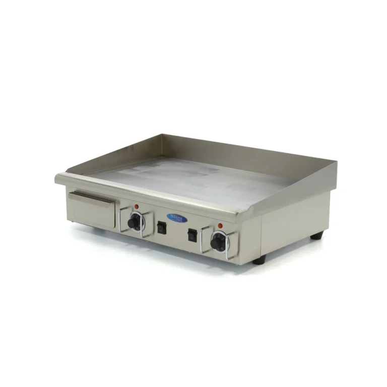 Fry top elettrico da banco - piastra liscia - 73 cm - 400 V