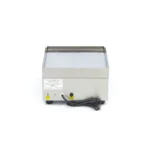 Fry top elettrico da banco - piastra liscia cromata - 36 cm