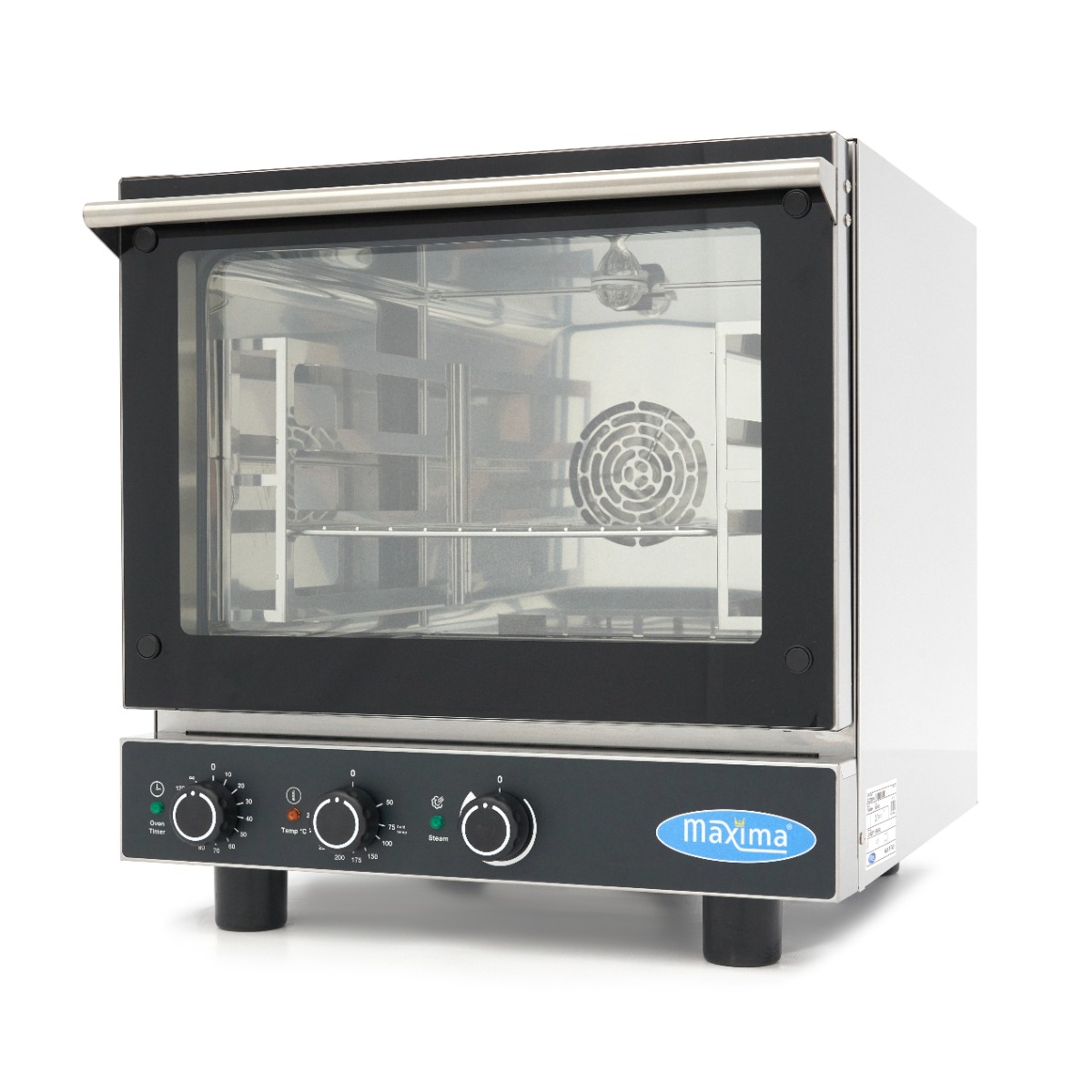 forno-combinato-4-teglie-gn-2-3-comandi-analogici-230-v-01 Forno combinato - 4 teglie GN 2/3 - comandi analogici - 230 V - immagine 1