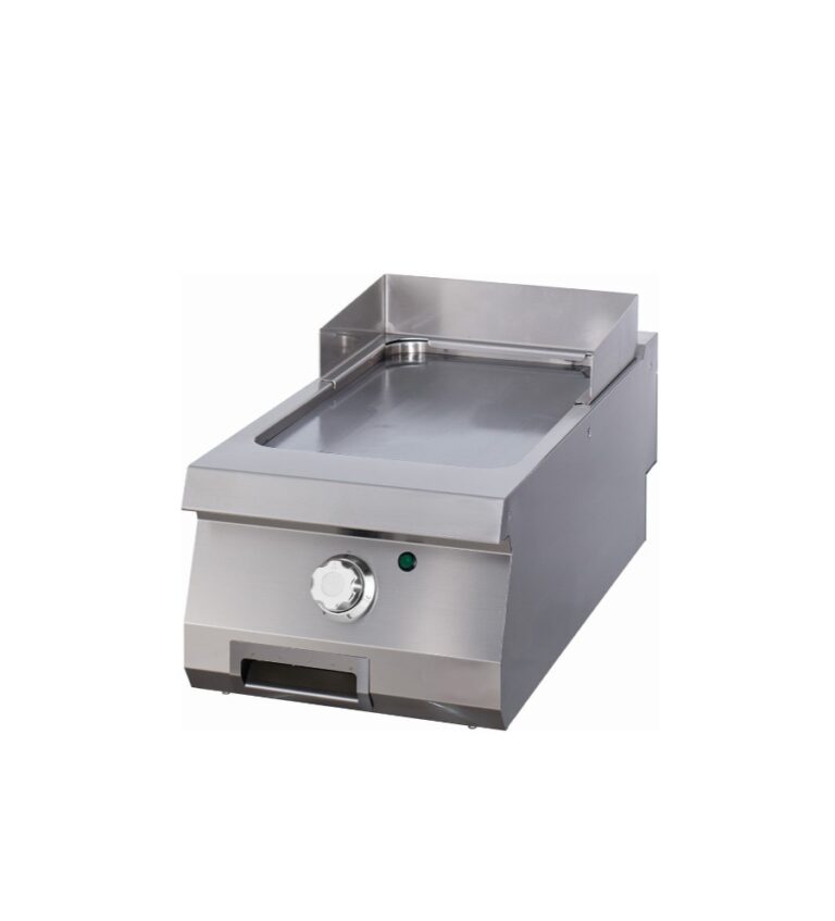 Fry top elettrico - piastra liscia - 40 cm - linea 900