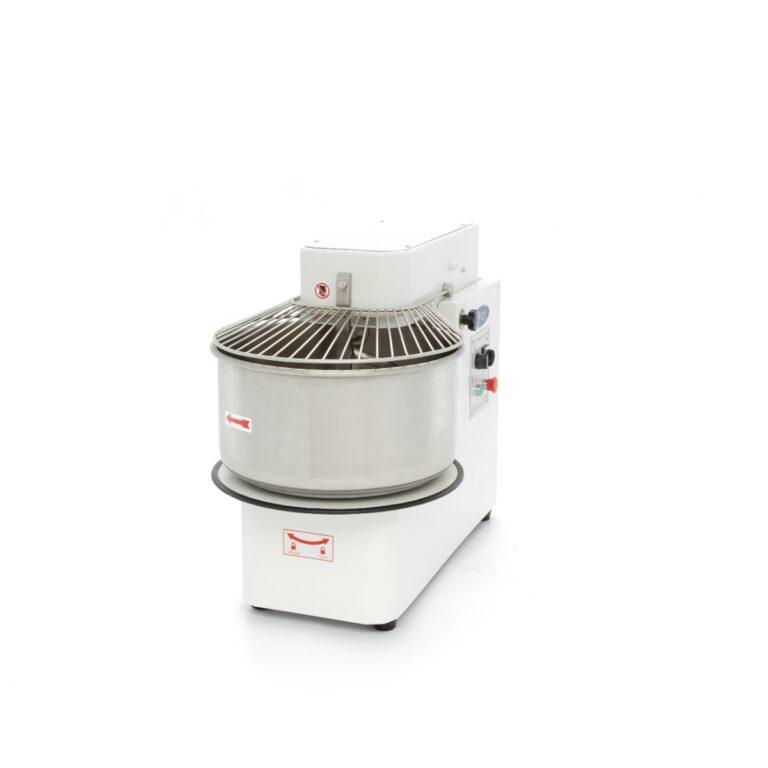 Impastatrice a spirale 50 L - impasto fino a 30 kg - 2 velocità - vasca estraibile - 400 V