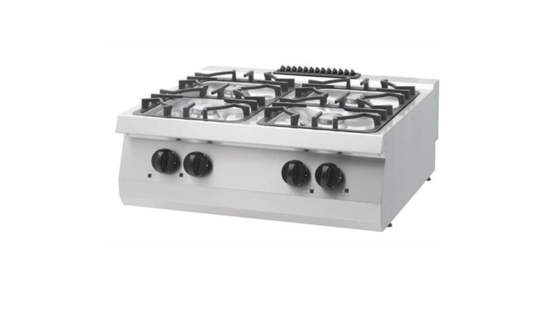 Piano cottura a gas 4 fuochi linea 700