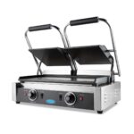 Piastra per panini doppia liscia 2 x 22 cm