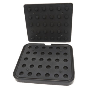 Stampo per tartellette - ondulato 30/27 mm - 30 pezzi
