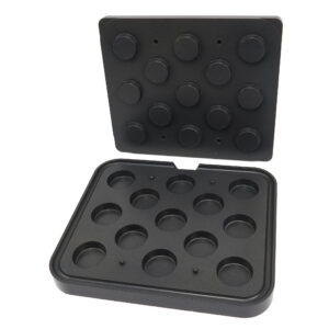 Stampo per tartellette - tondo 60/54 mm - 13 pezzi